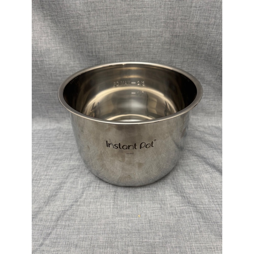 Instant Pot Inner Cooking Pot Stainless Steel 6 Quart Replacement Liner AN2047